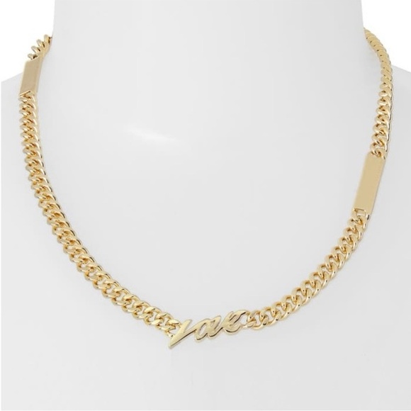 AllSaints Love Chain Necklace - Picture 1 of 8